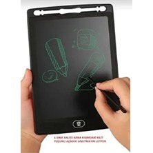 LCD 8.5 Inç Grafik Yazı Çizim Tableti Kalemli Çocuk Yazı Tahtası Dijital Writting Tablet
