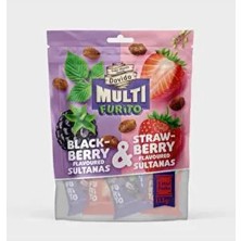 Multi Furito Doğal Çilek&böğürtlen Aromalı Kuru Üzüm- 112 Gr. (8 Adet * 14GR.)