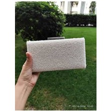 Inci Serisi Sedef Taşlı Kutu Model Abiye Çanta