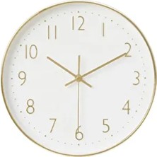 IKEA Jankig Duvar Saati, Altın Rengi, 30 cm