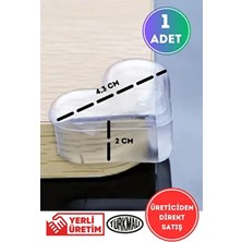 1 Adet Bebek Çocuk Masa Kenar Köşe Koruyucu 1 Adet