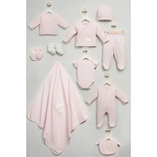Bebitof Sweet Dreams 10 Parça Kutulu Zıbın Seti Unisex Yenidoğan Hastane Çıkışı Animal Desenli