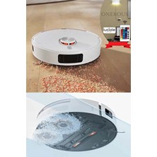 S20+ Plus Akıllı Robot Süpürge 6000PA Yüksek Çekim Gücü Wi-Fi ve Ses Ile Kontrol Özellikli