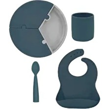 Silikon Beslenme Seti 4'lü Deep Blue