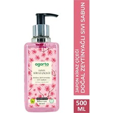 Doğal 500 ml Japon Kiraz Çiçeği Sıvı Sabun