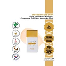 Miguhara Bakım Yapan Hibrit Aydınlatıcı - Spotlight Gold Drop Champagne Gold - 30ML