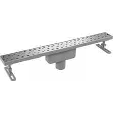 Gama Banyo Gama Alttan Çıkışlı Lineer Süzgeç Duş Kanalı Banyo Gideri 80 cm