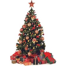 210 cm Yeşil Renkli 720 Dal Yapay Yılbaşı Ağacı Cansüs Özelliği ile Şık Dekorasyon