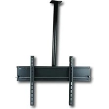 Hook Merttuğ 27-37 Inç Tv Tavan Askı Aparatı Montaj Tipi ile Siyah Renkli Televizyon Askısı