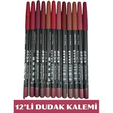 12'li Profesyonel Nudes Dudak Kalemi Seti