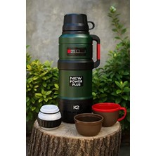 2.5 Lt Travel Pot Termos - 48 Saat Sıcak Soğuk Koruma | Kamp Termosu( Renk Dergisiklik Gösterebilir)