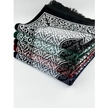 ayhanhome 5 Adet Dodya Kadife Desenli Seccade Seti Polyester Malzemeden Hediyelik Kullanım İçin