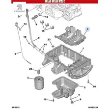 Yağ Karter Plakasi Peugeot 9808686980