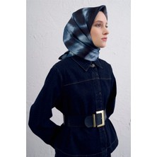 Armine Leopar Desenli Saf Ipek Twill Eşarp 9432D 33