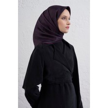 Armine Klasik Desenli Saf Ipek Twill Eşarp 9408D 04