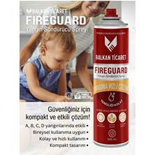 Fireguard Yangın Söndürücü Sprey - Ev Güvenliği Için Kompakt Yangın Spreyi