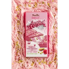Angel Hair Pişmaniye ve Antep Fıstık Dolgulu Frambuazlı Çikolata 170 Gr.