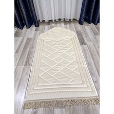 Lüks Ortopedik Diz Ağrıtmayan Süngerli Hediyelik Çeyizlik Burgu Saçaklı Çantalı Seccade