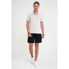 Efor Erkek Comfort Fit Modal Karışım Kısa Kol Casual Taş Polo Yaka Tişört Ts 903