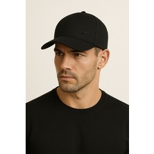 Panther Logo Sılva Unisex Şapka Siyah / Siyah
