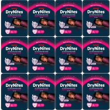 Drynites Emici Gece Külodu/külot Bez Kız 13+ Yaş (48-60KG) x Large 108 Adet (12PK*9)
