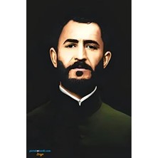 Qazi Muhammed Poster - Postera Qazî Muhammed - Qazî Muhammed Posteri (Çerçevesiz - 32X47 Ebat)