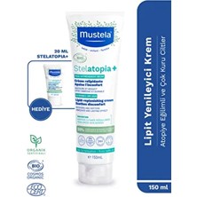 Organik Sertifikalı Stelatopia+ Atopik Cilt Nemlendirici Krem 150ML Seyahat Boy 20ML Hediyeli 170ML