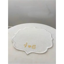 Kız Isteme, Söz, Nişan Damat Fincanı Mendili, Peçetesi (Sadece Mendil)