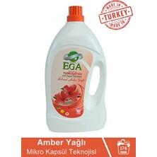 Ega Kimya EGA Amber Yağlı Aktif Kapsül Teknolojili Yumuşatıcı 4100 ml 176 Yıkama Konsantre Formül