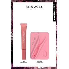 Koruyucu, Dolgunlaştırıcı, Nemlendirici Pembe Dudak Parlatıcısı - Silky Care Kılıf ve Lipgloss Set