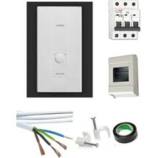 Blue E 380 Volt 3 Faz Ani Su Isıtıcı 24 Kw - Merkezi Sistem 5mt Kablolu Tam Takım Set