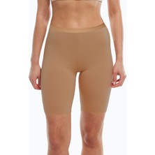 Malabadi Kadın Cappuccino Iç Göstermeyen Görünmez Dizüstü Iz Yapmayan Modal Yüksek Bel Tayt 113