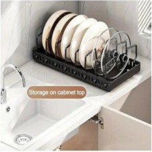 Çok Amaçlı Raylı Düzenleyici Baharatlık&tava&tencere ve Tezgah Altı&üstü Organizer