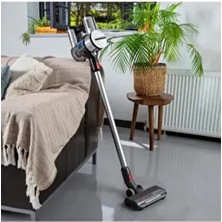 Hepa 13 Alerjik Filtreli, 3 Kademeli Dijital Motorlu Ultra Çekim Güçlü Premium Dikey Şarjlı Süpürge