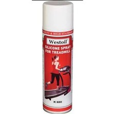 Koşu Bandı Yağı Westoil Beyaz Silikonlu Spray Uzun Süreli Kullanım İçin Özel Formül