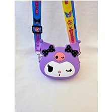 Kuromi Silikon Çanta Ayarlanabilir Askılı