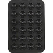 Silikon Vakumlu Telefon Tutucu, Cep Telefonu Için Silikon Yapışkanlı, Kaymaz Vantuz Telefon Tutucu