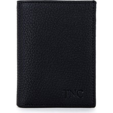 Tamer Tanca Erkek Hakiki Deri Siyah Havyar Kartlık 1148 609 Erk Krtlk SK25-26 Sıyah Hvyr