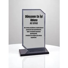 Ablaya Plaket Ödül Başarı Plaketi
