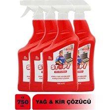 4'lü Yağ Kir ve Kireç Çözücü