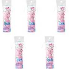 İpek Pamuk İpek Makyaj Pamuğu Disk 70'li x 5 Adet Yumuşak Özellikli Temizleme Mendilleri