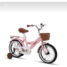 Retroline 16 Jant Çocuk Bisikleti, Yan Destek Tekerli, 4-7 Yaş Için Sepetli Şehir Bisikleti