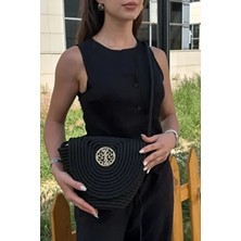 MaVaux Lunera Hasır Çanta Suya Dayanıklı Ergonomik Tasarım Kadınlar İçin Yazlık Stil