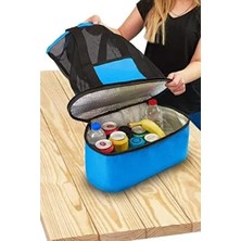 Buzluklu Plaj Çantası Kamp Piknik Seyahat Çantası Omuz Askılı Sıcak Soğuk Tutucu Termos