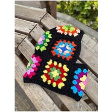 Crochet Balaclava El Örgüsü Boyunluklu Bere,örgü Şapka