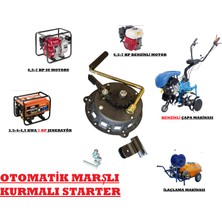Dbk Benzinli Su Motoru Uyumlu Marşlı Starter Kurmalı