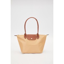 Vizon Deri Kapaklı Uzun Askılı Omuz Çantası