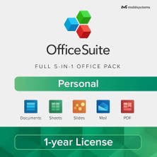 OfficeSuite | Personal (Win/İOS/Android) - 1 Cihaz 1 Yıl Dijital Kod