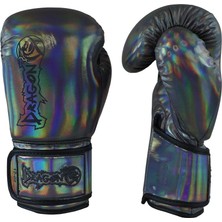 Dragondo 30134-P Glossy Boks Eldiveni Parlak Gri Kick Boks Muay Thai Eldiveni