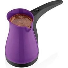 Crown CRW-7124 1000W 400ML Elektrikli Türk Kahve Makinesi Plastik Cezve AC220V